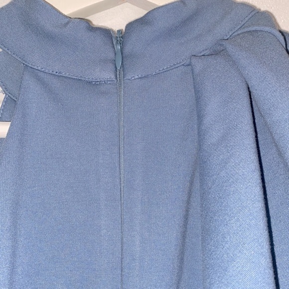 Lulus blue formal one shoulder maxi dress size small new with tags - Picture 5 of 10